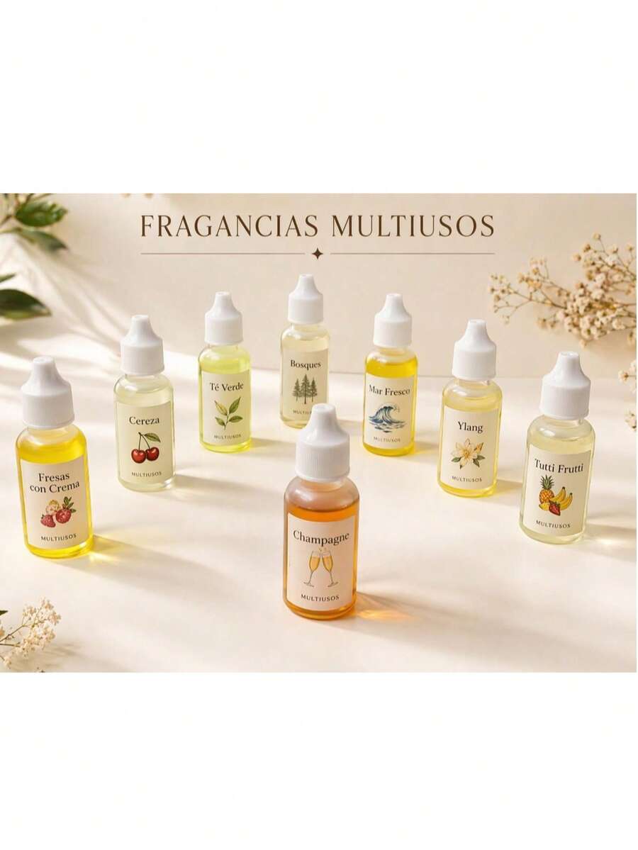 Multipurpose Fragrance Oil With A Delightful Scent, For Candles, Soap, Humidifiers, Diffusers, And More. Presented In A Dropper Bottle. - A - View 1