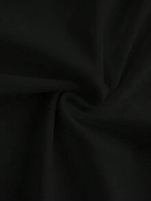 Women's Summer-Shirt With Short Sleeves And Round Neck, Loose Spider Print - Sleep - Black - View 4