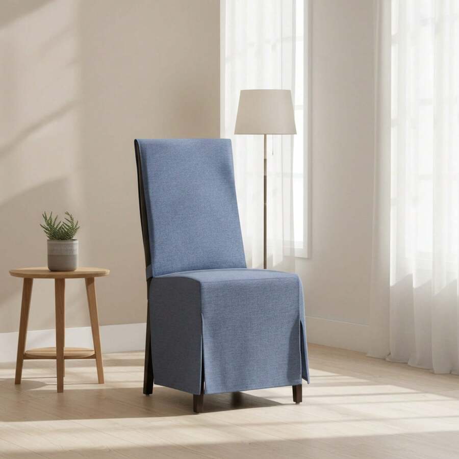 Kiva 2 Universal And Versatile Chair Covers, Various Colors Available – Easy-To-Fit Protective Chair Cover For Backrest, Seat And Arms - 米色 - 查看 1