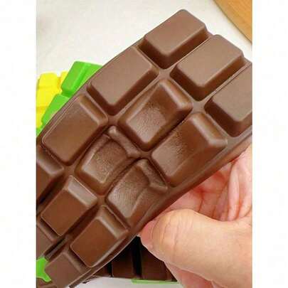 Realistic Chocolate Squishy Stress Relief Toy, Squeeze Toy For Fun & Stress Relief, Office Desk Decor, Squishy Toy Gift