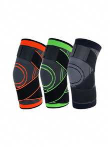 1 Pair Sports Knee Pads, Breathable Compression Knee Brace, Basketball Running Knee Support, Meniscus Protection, Outdoor Hiking, Fitness Squats, Adjustable Strap Knee Sleeve, Joint Support, Sports Injury Prevention, Cycling, Badminton, Elastic Knit, Shock Absorption, Multi-Function Sports Knee Pads, Outdoor Sports Knee And Elbow, Wrist Protection, Best Gift For Wife, Girlfriend, Mother, Holiday, Birthday, Mother's Day - Protective Gear - View 10