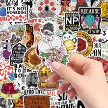 50pcs Cartoon Game Character TRPG Funny Meme Decorative Stickers For Notebook - TRPG Memes - View 1