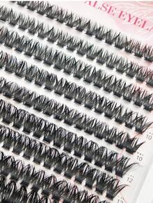 240 sợi mi giả D Curl 30D+40D+50D+60D+80D+100D 8-16mm, mi giả hỗn hợp tự làm, mềm mại tự nhiên, có thể tái sử dụng. - D - Xem 11