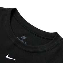 Nike 2026夏季新款女士休闲户外运动无袖T恤，简约日常AS W NSW RIB TGHT SS TEE HV4995-010 - 黑色 - 查看 3