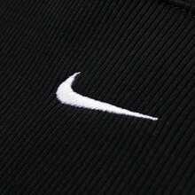 Nike 2026夏季新款女士休闲户外运动无袖T恤，简约日常AS W NSW RIB TGHT SS TEE HV4995-010 - 黑色 - 查看 4