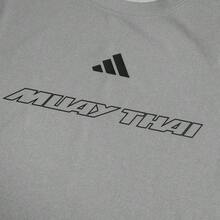 Camiseta de manga corta casual, transpirable y de secado rápido para deportes de verano para hombres CLTS26MT1P-GYB de Adidas - Gris - Ver 5