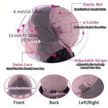 Uveous 13x4 Lace Front Wigs Human Hair 200 Density Straight HD Lace Front Wigs Human Hair Pre Plucked 13x4 Lace Frontal Straight Human Hair Wigs For Women Glueless Wigs Human Hair Natural Color - Natural Color - View 9