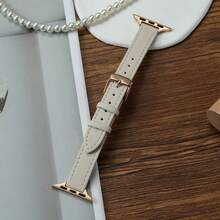 Dây đeo đồng hồ nữ bằng da PU mềm mại, thời trang dành cho Apple Watch 1-11 Ultra SE, kiểu dáng thanh lịch và mỏng nhẹ, kích thước 38, 40, 41, 42, 44, 45, 46, 49mm. - Không khuôn - Xem 9