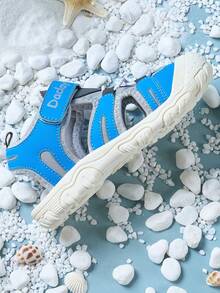 Kids' Casual Sports Sandals, Lightweight & Fashionable Children's Outdoor Sandals For Girls & Boys - Baby Blue - View 4