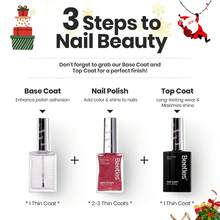 Beetles 6 Colors Glitter Nail Polish Set, Silver Pink Gold Red Brown Black Shades, Quick Air Dry, Natural Elegant Nail Lacquer, Manicure DIY Nail Art For Salon & Home, Gifts For Women - 6 Colors Stellar Sparkle - 查看 7