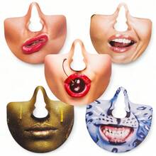 15pcs Paper Nose Masks - Funny Adult Party Masks, Photo Props, Masquerade, Wedding, Birthday, Celebration, Decorations, Add Fun To Memorable Occasions, Photo Booth Props - View 8