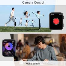 Unisex Smartwatch,Sports Watch With LED Flash Light, IP68 Waterproof For Phones/Android, Fitness Watch With Heart Rate Monitor Sleep Tracking Step Counter Calorie Counter Blood Pressure Monitor, 10 Days Battery Life, Hiking Gift For Men Orwomen - View 6