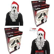 Mascara Ghost Face Scream Santa Claus Random Party Original Fun World - como en la imagen - Ver 1