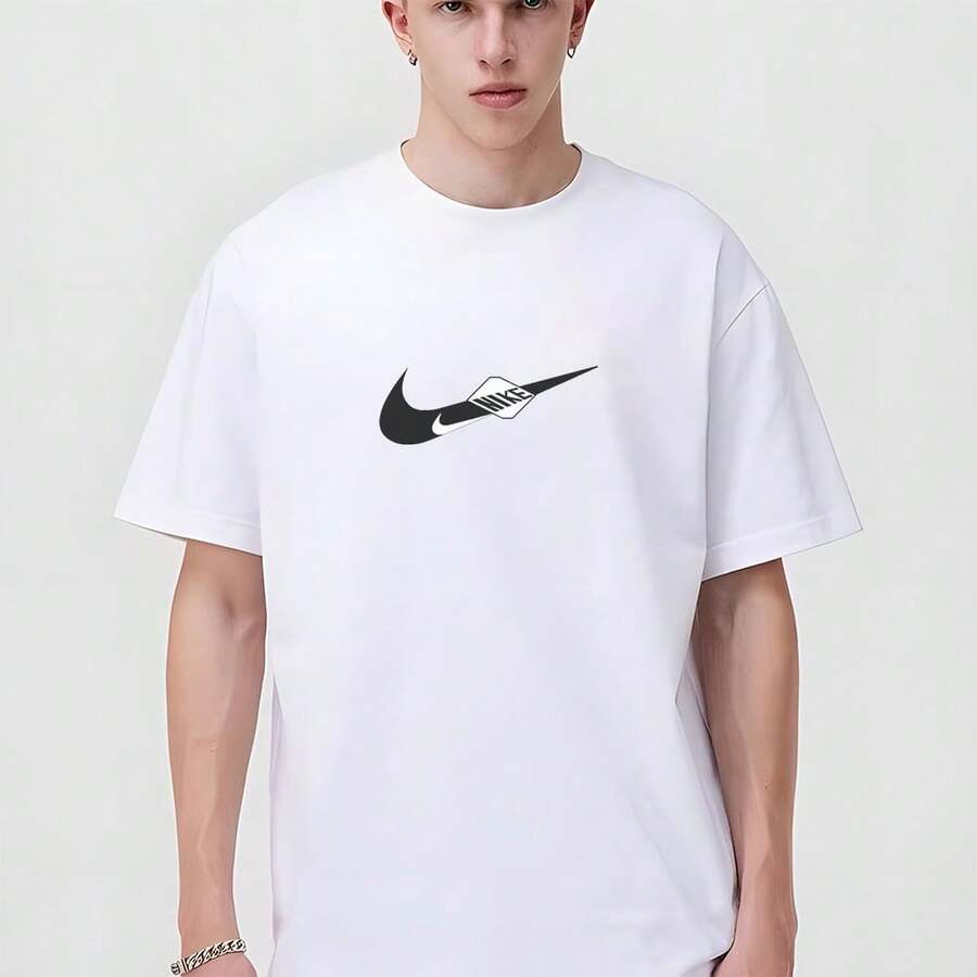 T-shirts pour hommes - Blanc - Voir 1