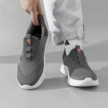 Adidas Giày thể thao nam nữ cỡ M, nhẹ, thoáng khí, thích hợp cho chạy bộ. - Màu xám đen - Xem 7