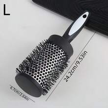 1 chiếc lược tạo kiểu tóc bằng nylon đen cỡ S/M/L, lược cuốn tóc có ống nhôm và dụng cụ tạo kiểu tóc mái, dễ dàng tạo kiểu tóc xoăn tại nhà, lược cuốn tóc bằng nhôm, dụng cụ tạo kiểu tóc mùa hè, kỳ nghỉ, du lịch. - Nhiều màu - Xem 9