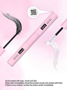 280支装，散装浓密睫毛嫁接片，混合自然款睫毛，3D俄式浓密DIY睫毛簇化妆工具，单根睫毛套装，含睫毛胶水和封口剂，睫毛镊子，适合初学者，DIY睫毛嫁接套装，可重复使用 - 黑色 - 查看 3