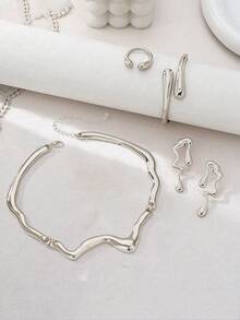 1pc Fashion Water Drop Bracelet, High-End Design Beach Vacation Style, Suitable For Women's Daily Wear, Party, Outing - Water Drop Bracelet - View 3