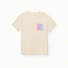 PatPat Family Matching Outfits Set Colorblock Sleeveless Strappy Dress Or Short-Sleeve T-Shirt - 彩色 - 查看 5