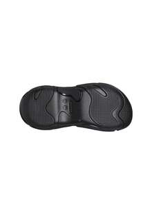 Crocs Hollow Out Clogs Bubble Crush - Men's Casual Everyday Versatile Comfortable Thick Sole Clogs - Black - View 3