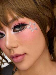 Fashionable Sequins And Facial Accessories, Suitable For Makeup Decoration - White - View 3