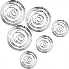 6 Pcs Shaker Balls Shaker Bottle Ball 2 Sizes Stainless Steel Mixing Balls Protein Shaker, Drinking Bottle - 2.1吋和1.2吋球組 - 查看 1