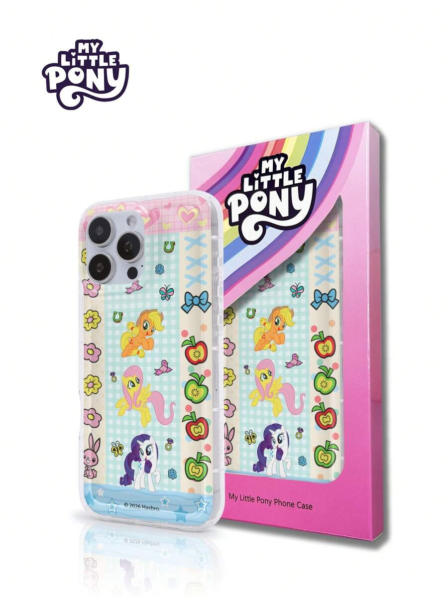 Hasbro MY LITTLE PONY 官方正品卡通少女手机壳，节日礼物，适用于三星Galaxy系列/苹果iPhone 17、17 Air、17 Pro、17 Pro Max、11、12、13、14、15、16 Pro、16 Pro Max、14 Plus、15 Plus、16 Plus、15 Pro Max、16 Pro、16 Pro Max、XR - 無色 - 查看 1