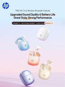 HP 無線藍牙 5.3 耳機，自動配對附麥克風，最高 30 小時電池續航力，Type-C 充電，IPX4 防汗設計，適合遊戲與運動，相容 iPhone 與 Android 設備 - 查看 3