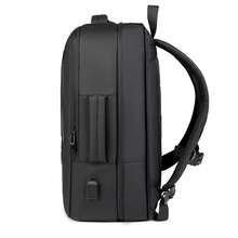 Large Capacity Expandable Laptop Backpack, Multi-Functional Business Bag For Men - Multicolor - View 8