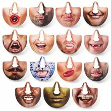 15pcs Paper Nose Masks - Funny Adult Party Masks, Photo Props, Masquerade, Wedding, Birthday, Celebration, Decorations, Add Fun To Memorable Occasions, Photo Booth Props - View 4