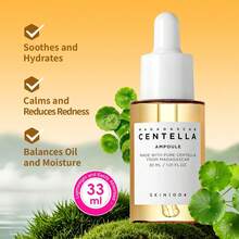 SKIN1004 1瓶 30ml 積雪草安瓶精華液，高濃度積雪草舒緩泛紅修復屏障，便攜保濕精華，適用敏感肌與曬後修復 - 新積雪草安瓶精華 30ml - 查看 7