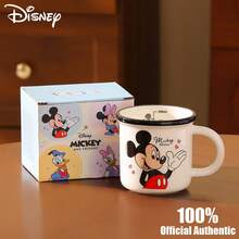 Disney 迪士尼官方正品 2026 新款米奇高美可爱水杯 家用卡通早餐杯 办公咖啡杯 牛奶杯 称重杯 - 彩色 - 查看 9