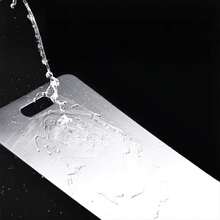 Stainless Steel Cutting Board, Double-Sided Cutting Board, Reinforced Material, Cooking Cutting Board, Kitchen Tool, Hangable, Convenient Storage - Random Color - View 3