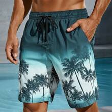 Men's Board Shorts Gradient Multicolored Palm Tree 3D Print Casual Beach Shorts Summer Casaul Vacation Lightweight Sport Shorts - DKC04C20261211X - 查看 10