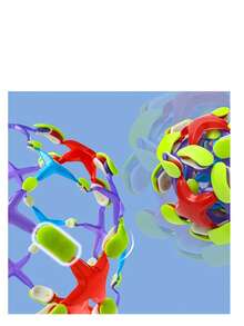 1pc Transforming Expandable Flower Ball, Colorful Toss Ball Toy, Outdoor Play - Multicolor - View 9