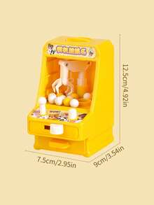 1pc Mini Grab Bean Machine, Casual Fun Toy, Random Pattern, Color And Packaging For Office, Birthday Gift - Multicolor - View 12