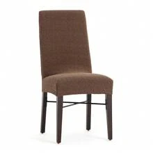 Kiva 2 Chair Covers Made Of Super Elastic Fabric, Various Colors Available – Bi-Elastic Chair Covers, Breathable And Adaptable To Multiple Models, Protection Against Daily Wear And Tear - 棕色 - 查看 3