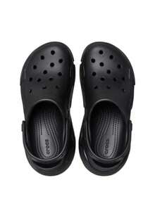 Crocs Hollow Out Clogs Bubble Crush - Men's Casual Everyday Versatile Comfortable Thick Sole Clogs - Black - View 5