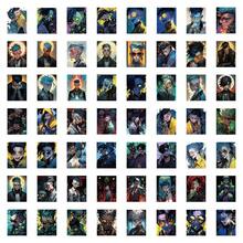 60PCS Original Diseased Spoiled Villains Cool Handsome Man Graffiti Stickers For Helmet Bicycle Hand Account Pencil Case Decals - 60PCS - View 5
