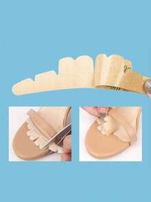 1pc High Heel Anti-Slip Sticker, Shoe Insole Non-Slip Pad, Heel Blister Protector, Women Shoes Sole Anti-Slip Mat - A - View 4