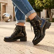 Women's Ankle Boot With Low Chunky Heel | Comfort, Style, And Available In Various Colors - Pernis - View 1