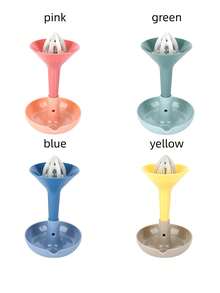 1 cái dụng cụ vắt chanh, ép cam bằng tay, dụng cụ ép trái cây cầm tay, dụng cụ ép trái cây gia đình, quà tặng Ngày của Mẹ - Nhiều màu - Xem 7