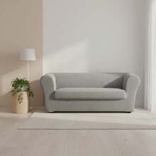 Kiva Sofa Slipcovers - Gris Me - View 2