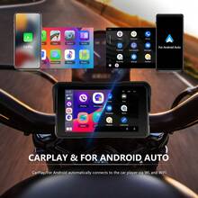 5-Inch Smart Screen Device For Motorcycles With Wireless Carplay And Android Auto Compatibility, Featuring High-Performance Chips, Tire Pressure Monitoring, GPS, A High-Resolution Display, Support For Multiple Languages - Without 64GB TF Card - View 11