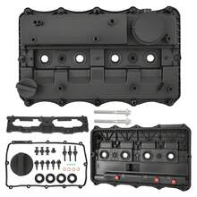 Engine Valve Cover For Fords Transit MK7 MK8 2.2 TDCi Custom 2.2 TDCi OE 1858445, Complete Cylinder Head Cover Kit With Gasket, Oil Cap & Hardware, Replacement Engine Cover For 2.2L FWD/RWD Diesels Engines - A - View 1
