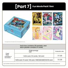 Caja coleccionable de la serie 7 de tarjetas de intercambio de My Little Pony Friendship Eternal Collection, edición de imágenes divertidas - Caja completa multicolor: 30 paquetes - Ver 8