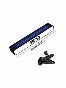 2个太阳能感应壁灯 - 3种模式夹式安全灯，IP65防水，适用于万圣节、圣诞节、门廊、车库（白光/暖光） - 彩色 - 查看 14