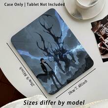 Ốp bảo vệ acrylic pha lê phong cách Anime có chân đế, họa tiết hình bóng đen, tương thích với Samsung A9/A9+/S9/S9FE/A11/A11+/S11/S10 FE/S10 FE+/S10 Lite, A16 2025, Air 11/13, M3 2025, Mini 7 A17, Pro 2024, Air 11/13, M2 2024, Pro 11/13, M4 2024, Pro 12.9, 7/8/9 Gen, 10.2, 10 Gen, 10.9, Air 4/5/6/7/8, 10.9, Pro 11, 4/5/6 Gen, Mini 6, Se 11, Honor, Matepad Se 11. - Nhiều màu - Xem 3