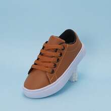 Girls' School Sneakers | Stylish And Durable, Perfect For School | Sizes 25 To 36 | GET YOURS NOW! - 駝色 - 查看 2