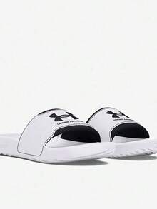 Sandal Kasual Olahraga Pria Under Armour M Ignite Select Beach Slide 3027219-100 - Putih - View 1